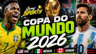 Melhores jogadores da Copa do Mundo 2026 (Hype Sports)