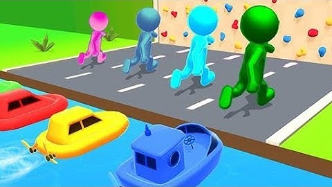 "Shape Shifting Game 🚗🚤✈️ Epic Car Boat Plane Race | Insane Gameplay 2025" Ep22