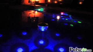 Underwater Light Show - The Floating Disco Ball