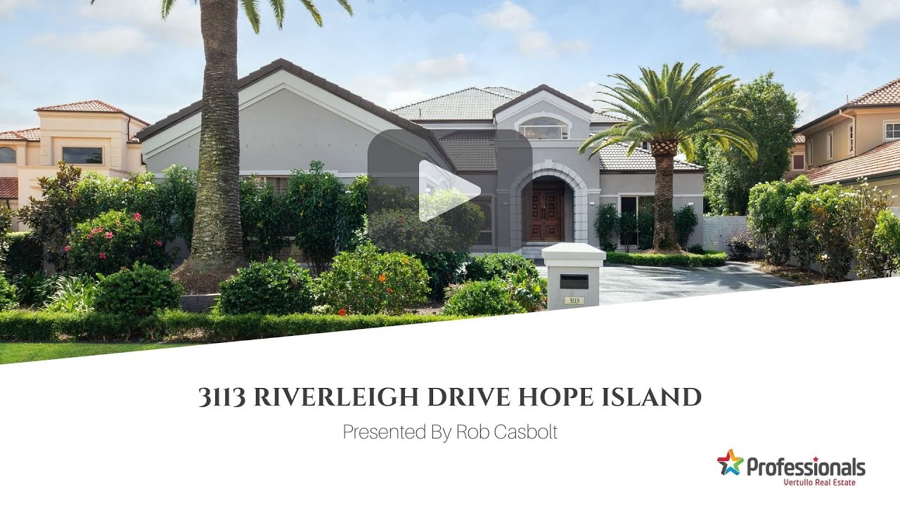 3113 Riverleigh Drive, Hope Island YouTube