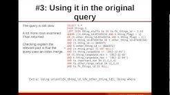 Really Large MySQL Queries: Advanced Optimization Techniques - Durasi: 59.54. 