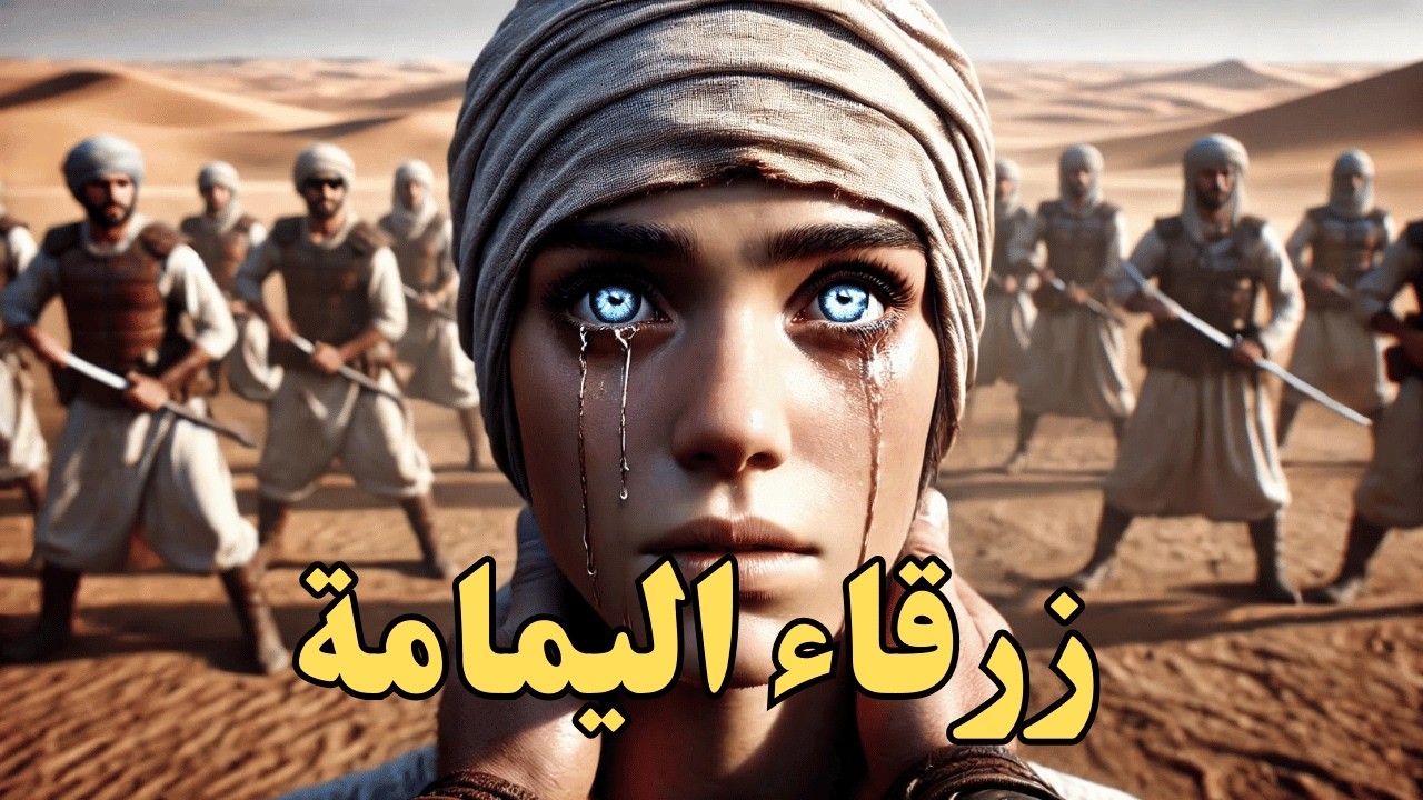 زرقاء اليمامة | المرأة التي أبصرت العدو من مسيرة 3 أيام! القصة الكاملة التي أذهلت المؤرخين!