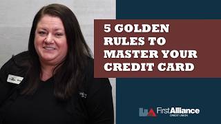 5 Golden Rules to Master Your Credit Card Like a Pro | 5 Tips for How to Use a Credit Card
