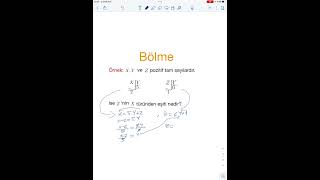 Yks Tyt Kpss Matematik Bölme Soru Çözümü 38 Çözümü
