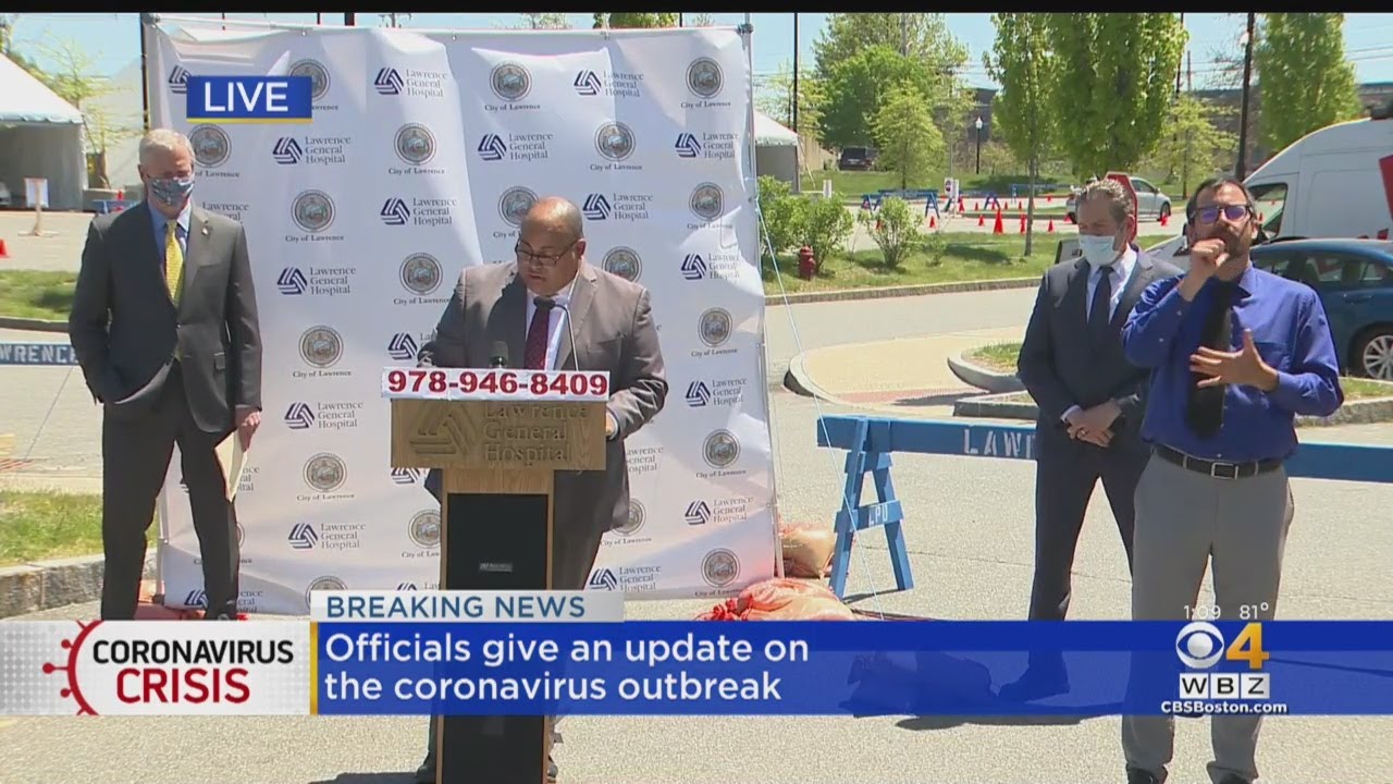 Lawrence Mayor Dan Rivera Announces Large Lawrence Coronavirus Testing Center