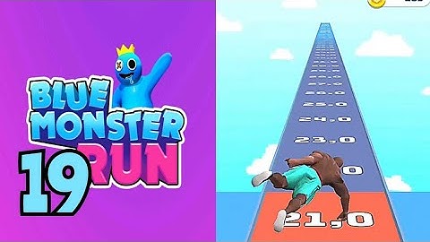 Blue Monster Run Gameplay Walkthrough Android iOS #19