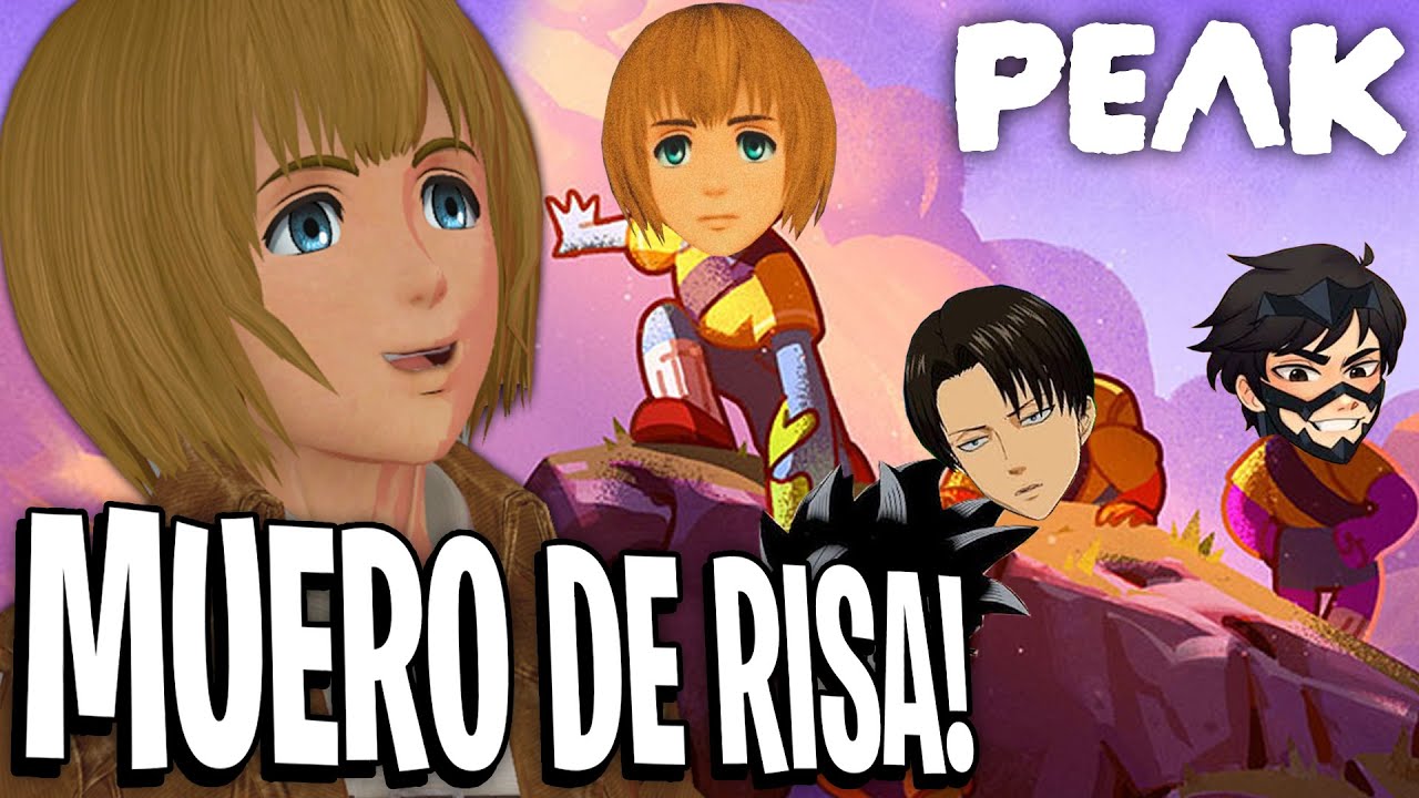 CASI ME DESMAYO DE LA RISA JUGANDO ESTE JUEGO 😂 | OBSESSION JUEGA PEAK con AMIGOS