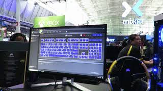 Pax East 2018 Corsairs James Going Over Icue Corsair Interface
