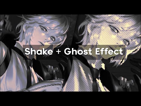 shake with ghost effect alight motion tutorial