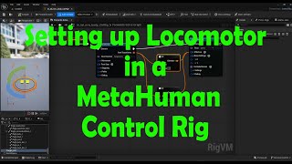 Creating a Locomotor Control Rig for a MetaHuman in Unreal Engine 5.6!