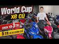 Xe cũ mùa World Cúp chỉ dưới 3tr, Exciter 135 chỉ còn 8tr9, Winner 10tr5, Cub Honda có đề 4tr8