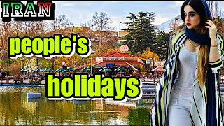 Iran 2023 Real Life Vlog, Mellat Park, Walk With Me In Tehran.