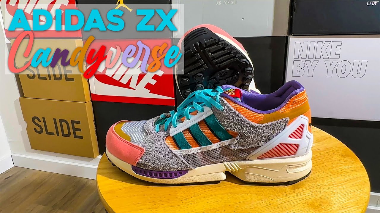 CANDY♡ Adidas ZX 10/8 Candyverse | Review & On Feet - YouTube