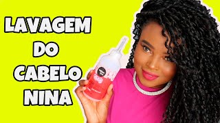 Como Lavar O Cabelo Nina Softex Com Shampoo Estilização