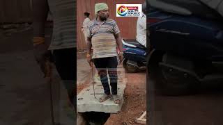 #Pilern #Saligao ! PWD Under Scanner ! Road Cutting for Drainage Work Creates Confusion