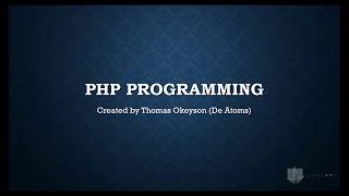 00  PHP Introduction