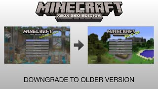 Celebrity How to downgrade Minecraft Xbox 360 Edition to an older version Net Worth