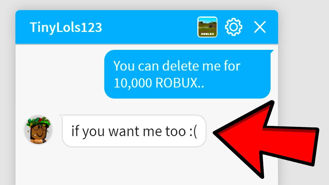 Offering Fans 10 000 Robux To Delete Me Roblox Youtube - roblox homeless how to get 300m robux