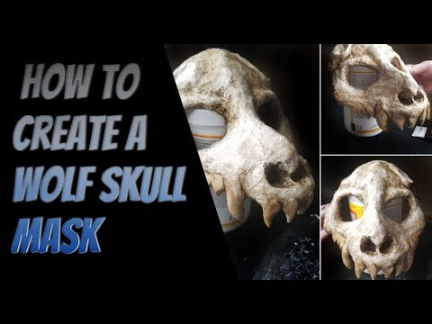 Creating a Wolf/Animal skull Mask