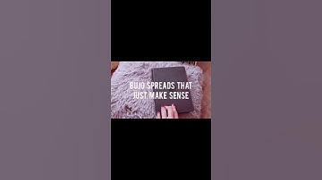 Bullet journal spreads that just make sense 😊✨ | Bujo spread ideas | #shorts #bulletjournal #ikigai