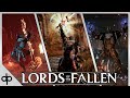 LORDS OF THE FALLEN 2023 ALL MAGIC SPELLS &amp; CATALYSTS Showcase | Radiant, Pyromancy, Umbral (Magic)