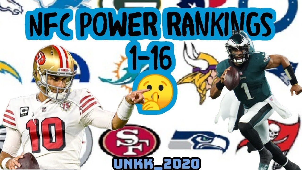 NFC Power Rankings Carolina Panthers Still Alive.🍾 🖐 YouTube