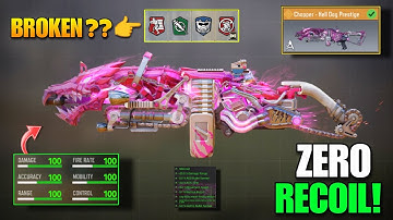 CHOPPER "0 RECOIL" GUNSMITH BUILD | Best CHOPPER Gunsmith Loadout | Season 6 COD Mobile