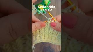 Muhteşem Kolay Iki Şiş Örgü