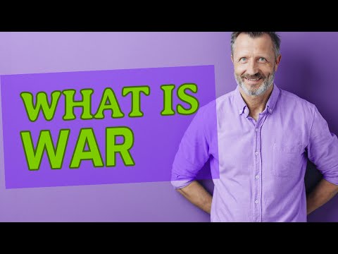War | Meaning of war