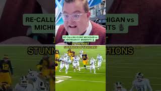 Re-calling Michigan vs. Michigan state moments 😂