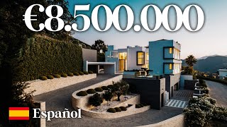 Dentro de Villa Lagoon  Una CASA de LUJO MODERNA de €8.500.000 en Zagaleta, Marbella | En Español