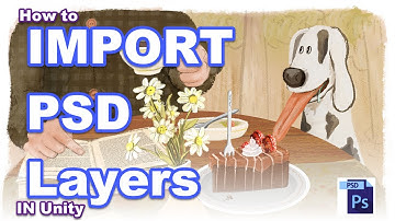 Unity Tutorial - Import PSD Layers to [Unity]