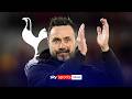 Roberto De Zerbi open to joining Spurs with talks ongoing