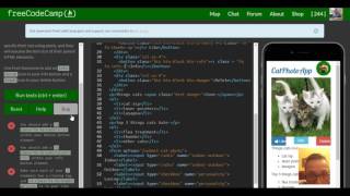 Add Font Awesome Icons to all of our Buttons, freeCodeCamp Bootstrap Review, lesson 14