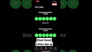 Lottery iOS app 👋🏿 screenshot 1