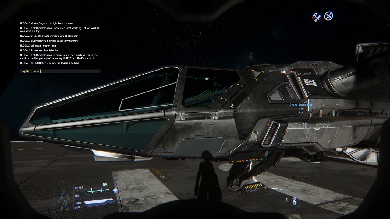 Star Citizen 3.0 PTU - Bucanneer missing weapons and engines bug - YouTube