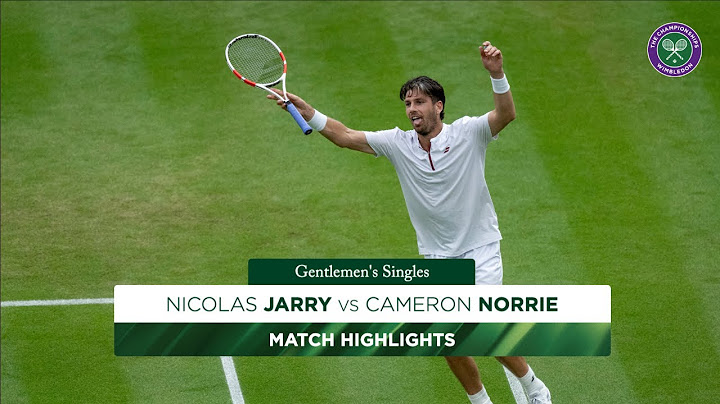 Norrie battles into the quarters | Nicolás Jarry vs Cameron Norrie | Highlights | Wimbledon 2025