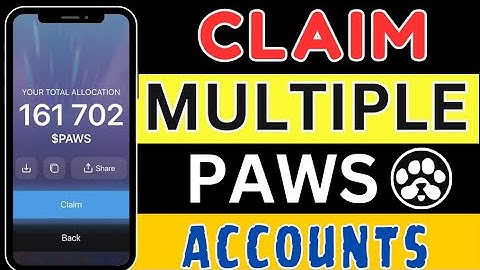 How to Claim Your PAWS Allocation from Multiple Accounts – Easy Guide!