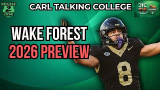 Wake Forest 2026 Preview | Record Predictions & Season Breakdown