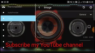 Awesome avee music player template Visualizer Download | Avee player tutorial BYTECHNICAL BOY