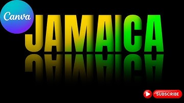 Unlock Your Creativity With Canva : Overlapping Gradient Text Effect with Reflection Tutorial