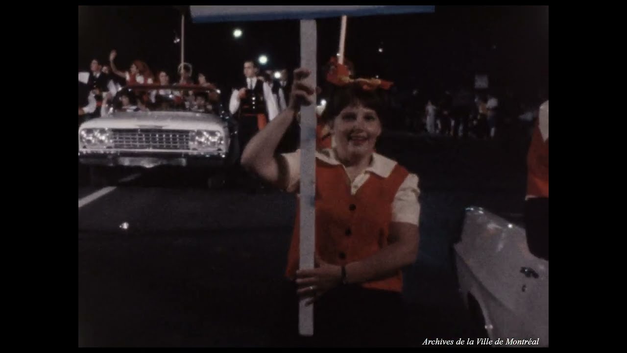Défilé de la Saint-Jean-Baptiste. - 24 juin 1964