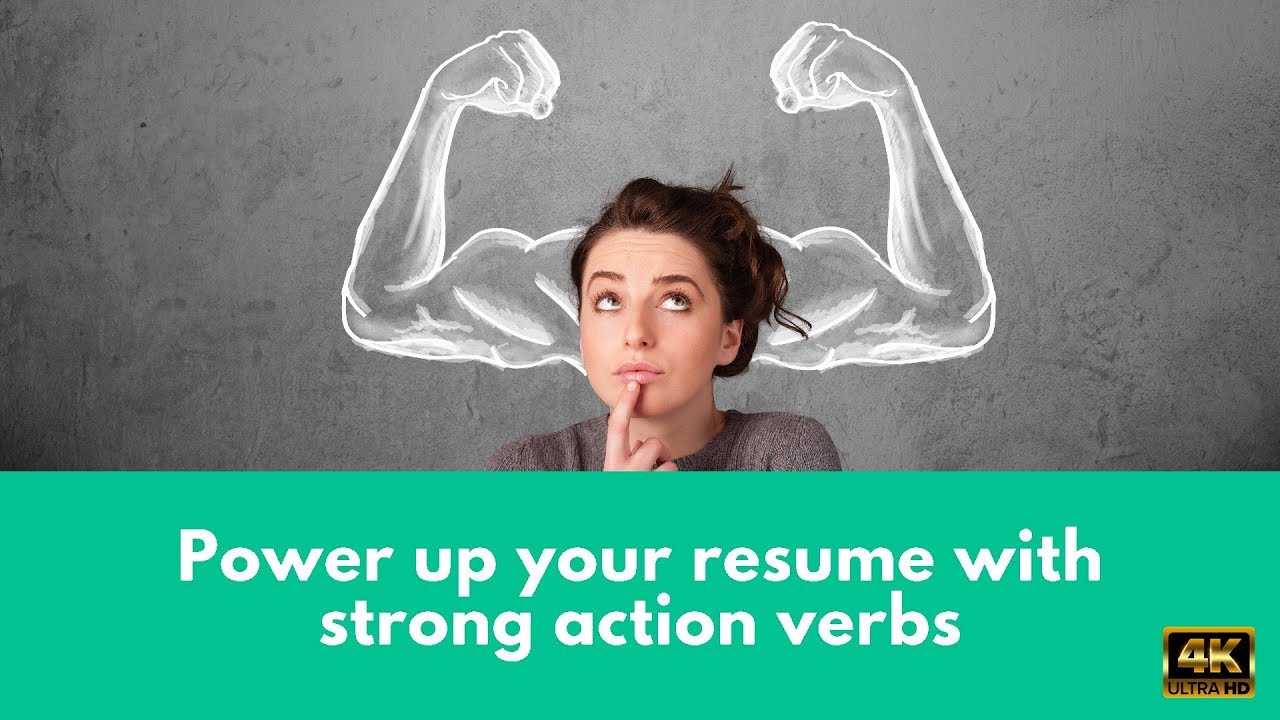 Power up your resume with strong action verbs - YouTube