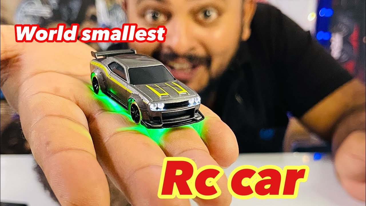 World smallest RC car 😍 - YouTube