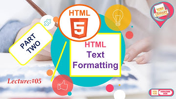 LECTURE #05= HTML-5 For Beginners 2022 | HTML Text Formatting PART TWO in hindi/urdu.