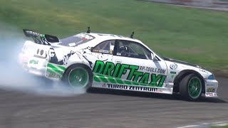 Nissan Skyline R33 Drifting! - RB25 Rev Limiter, BANG & Turbo Sound!