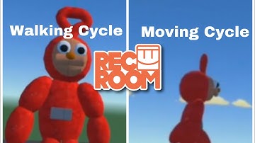 How to make a Moving and Walking Cycle in Rec Room!