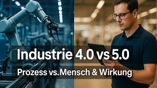 Industry 4.0 vs. Industry 5.0 – the difference explained in 5 minutes
