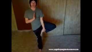 Pregnancy yoga  - Tree pose