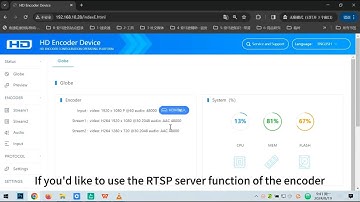 How to Set RTSP Server of ORIVISION Video Encoder | Encoder Model EH1201 | ORIVISION AMAZON